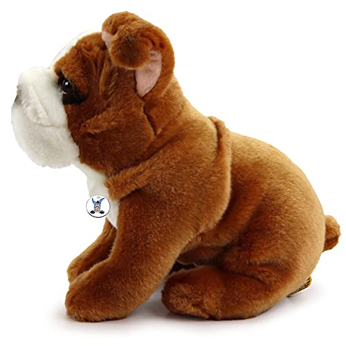 Perro de peluche con diseño de bulldog inglés