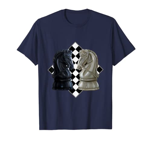 Pieza de ajedrez Caballo Caballero Torneo de juego de mesa d Camiseta