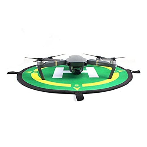 Piezas de drones, plataforma de aterrizaje portátil de plegado rápido, delantal de estacionamiento de drones, estación de aterrizaje de despegue de 50 cm para Dji para Mavic 2 Mini / Pro / para Dji Mi