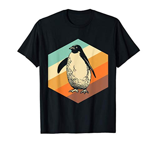 Pingüino Retro Vintage Style Pingüino Camiseta