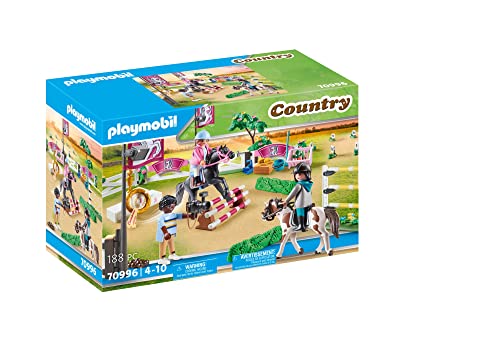 PLAYMOBIL Country 70996 Torneo de equitación, Juguetes para niños a partir de 4 años