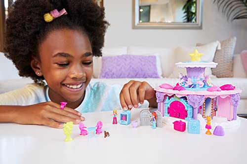Polly Pocket Calendario de adviento, muñeca con accesorios sorpresa de juguete, óptimo para regalo (Mattel GYW06)