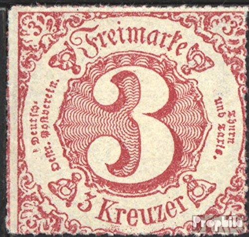 Prophila Collection Thurn y Taxis 42 1865 cifra (Sellos para los coleccionistas)
