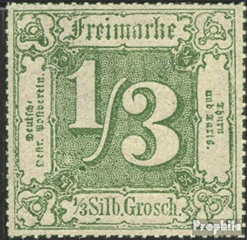 Prophila Collection Thurn y Taxis 46 1867 cifra (Sellos para los coleccionistas)