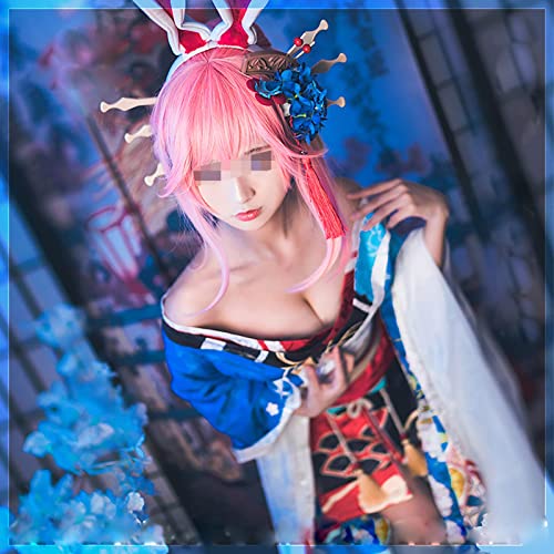 QMJHHW Honkai Impact 3 Yae Sakura Kimono Cosplay Disfraz para Fiesta De Disfraces De Halloween