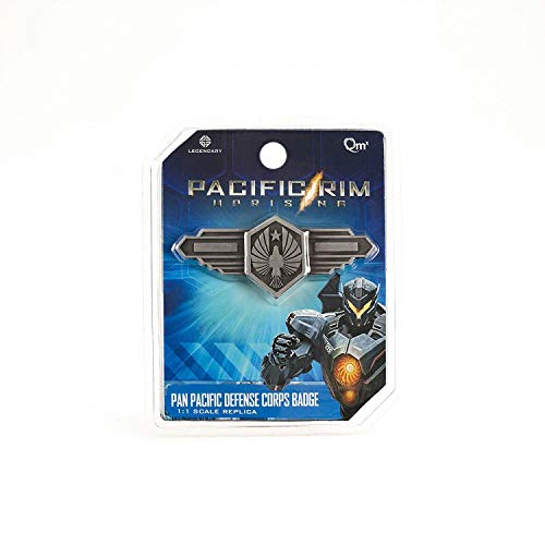 Quantum Mechanix QPRM001 Pan Pacific Defense Corps Badge, Metal
