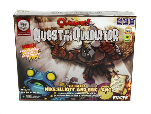 Quarriors: Quest Of The Qladiator Expansion - Juego de Tablero (NECA WZK70833) (versión en inglés)