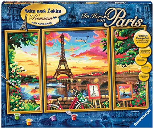 Ravensburger-Im Herzen Von corazón de París, Multicolor (28495)