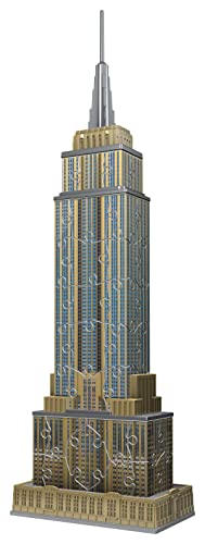 RAVENSBURGER PUZZLE- Ravensburger 11271-Puzle 3D, diseño de Empire State Building, 54 Piezas, a Partir de 8 años (11271)