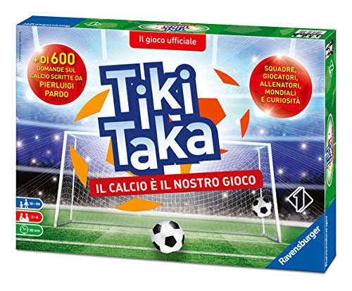 Ravensburger Tiki Taka - Juego de fútbol Tiki Taka, 26791, Juego de Sociedad, 2 – 6 Jugadores, Edad Recomendada 10 +