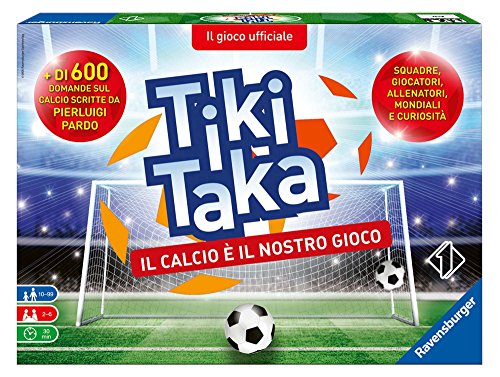 Ravensburger Tiki Taka - Juego de fútbol Tiki Taka, 26791, Juego de Sociedad, 2 – 6 Jugadores, Edad Recomendada 10 +