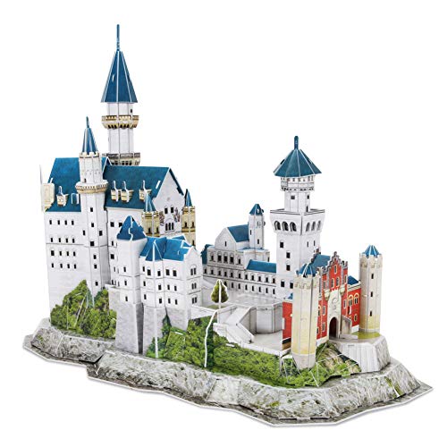 Revell- Castillo de Neuschwanstein, Longitud 44,0cm 3D Puzzle, Multicolor (00205)