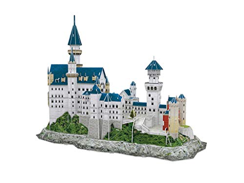 Revell- Castillo de Neuschwanstein, Longitud 44,0cm 3D Puzzle, Multicolor (00205)