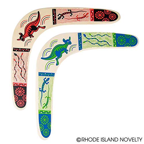 Rhode Island Novelty Boomerang de Madera Colores Puede Variar