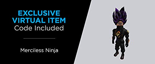 Roblox Colección de acción – Ninja Legends Deluxe Playset [Incluye Exclusivo artículo Virtual], Multicolor (Jazwares ROB0536)