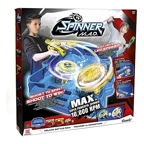 Rocco Giocattoli - Spinner Mad Arena Battle Pack Deluxe 86331