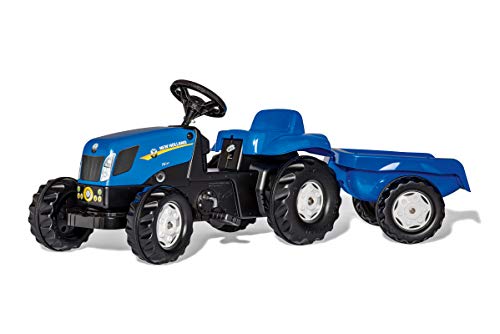 rolly toys rollyKid 013074 New Holland T 7040 con remolque