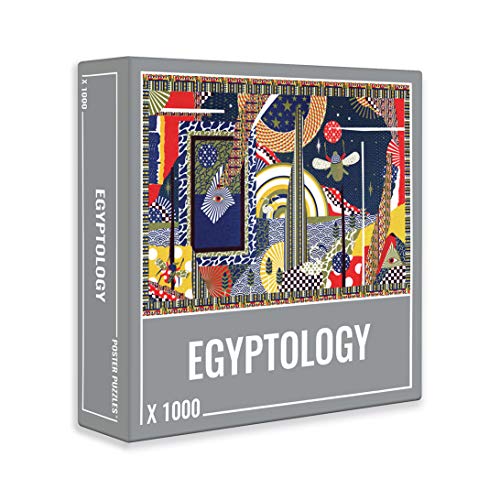 Rompecabezas Cloudberries Egyptology - Rompecabezas Premium de 1000 Piezas con temática del Antiguo Egipto para Adultos, con un Genial diseño de Collage