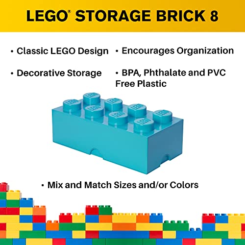 Room Copenhagen 40041743 Lego - Caja de almacenaje (tamaño mediano), color azul