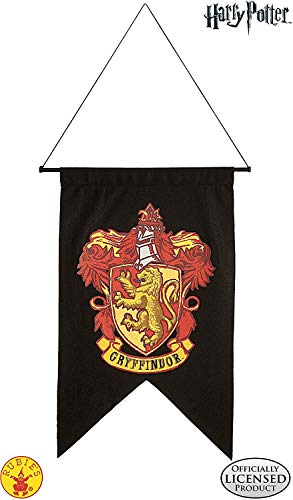 Rubie's - Bandera oficial de Harry Potter Gryffindor para la pared de la casa de Harry Potter