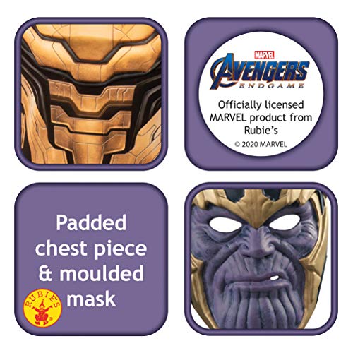 Rubies Disfraz infantil oficial de Avengers Endgame Thanos, tamaño mediano, edad 5-7, altura 132 cm