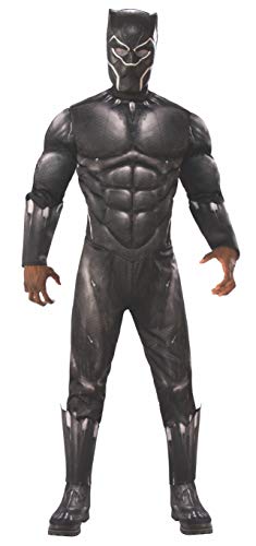 Rubies - Disfraz Oficial de la Pantera Negra de los Vengadores para Hombre Adulto