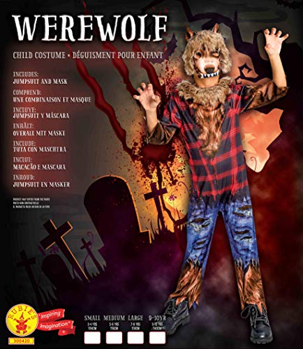 Rubie's- Official Werewolf Disfraz, Multicolor, small (300420S)