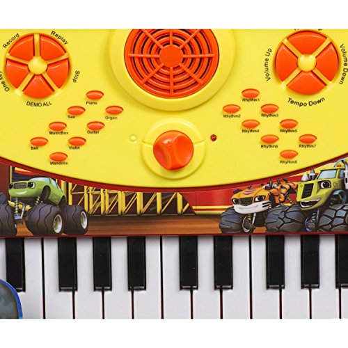 Sambro Blaze and The Monster Machines Piano, Color Rojo/Amarillo (BLZ-3076)