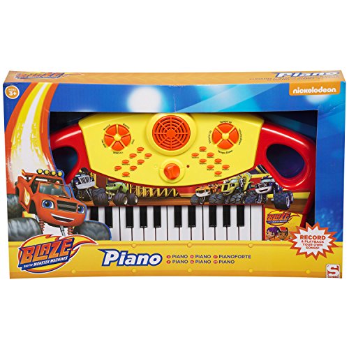 Sambro Blaze and The Monster Machines Piano, Color Rojo/Amarillo (BLZ-3076)