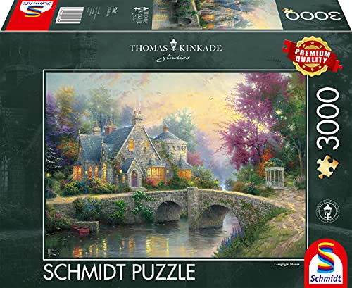 Schmidt Puzzle de 3000 Piezas - Casa de lámpara, T