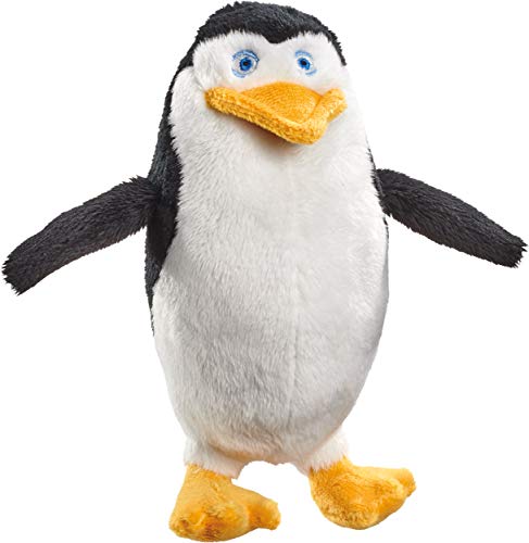 Schmidt Spiele DreamWorks 42711 Madagascar Skipper - Peluche de pingüino, pequeño, 18 cm, Multicolor