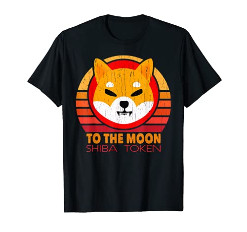 SHIBA INU TOKEN to the moon Cryptocurrency Shiba Coin Camiseta