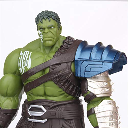 SHOP YJX 35 cm Vengadores Hulk Thor Thor 3 Ragnarok Manos Moveable War Hammer Battle Hacha Gladiador BJD Figura de acción Modelo de Juguete (Color : B 35CM)