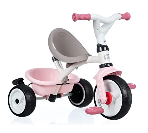 Smoby- Triciclo Baby Balade Rosa (741401), Color