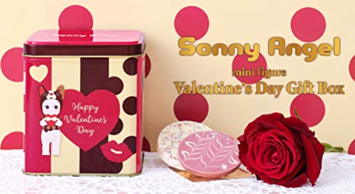Sonny Angel - Juego de 4 figuras de bebé de serie limitada de San Valentín