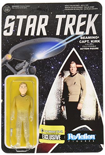 Star Trek ReAction Figura Phasing Captain Kirk 10 cm