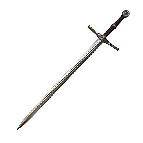 StMiYi The Witcher 3:Wild Hunt Geralt Cosplay Espada,Espada Arma Juguetes Película Prop Katanas Blade Sword,Regalo Para Amantes del Anime,Accesorios De Cosplay de ropa,Juguetes Decorativos