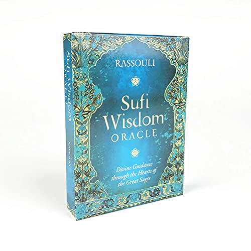 Sufi Wisdom Oracle Tarjetas,Sufi Wisdom Oracle Cards,Type 1,Tarot Deck