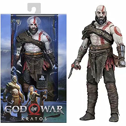 Taisei Figura De Acción God of War Kratos Material De PVC Ecológico Estatuas De Juguete Adecuado para La Colección De Aficionados, 18cm