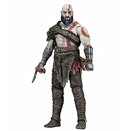 Taisei Figura De Acción God of War Kratos Material De PVC Ecológico Estatuas De Juguete Adecuado para La Colección De Aficionados, 18cm