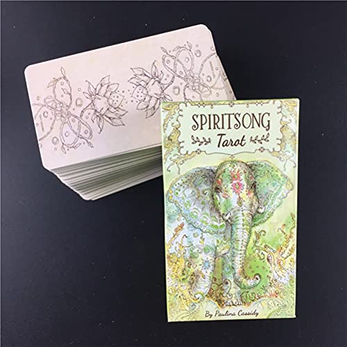 Tarjetas de Tarot Spiritsong,Spiritsong Tarot Cards,Style D,Tarot Deck