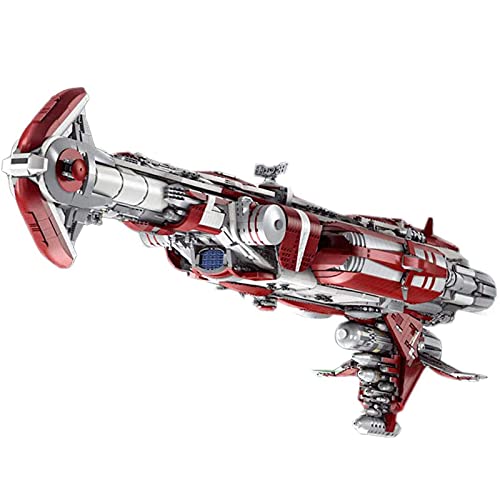 Technic Interstellar nave espacial, modelo de cruz Sci-Fi Republic, piezas de montaje de sujeción, pieza coleccionable, compatible con Lego Technic（8338 piezas） Static,126 * 40 * 49