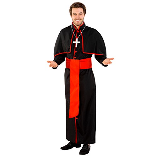 TecTake dressforfun Disfraz para Hombre de Cardenal Giovanni (XL | no. 300524)