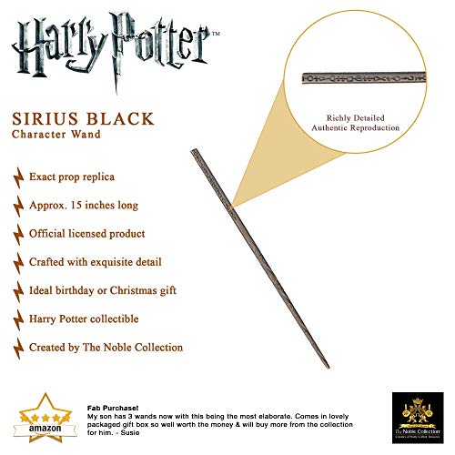 The Noble Collection Sirius Black Varita de personaje , color/modelo surtido