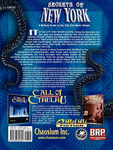 The Secrets of New York (Call of Cthulhu)