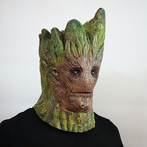 thematys Groot máscara de la película clásica Carnaval y Halloween - Disfraz de Adulto - Latex, Unisexo Talla única