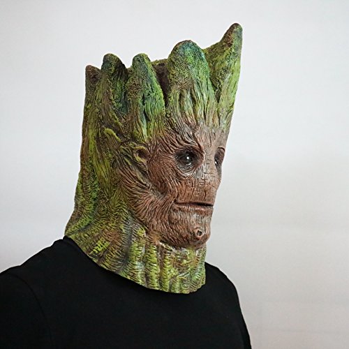 thematys Groot máscara de la película clásica Carnaval y Halloween - Disfraz de Adulto - Latex, Unisexo Talla única