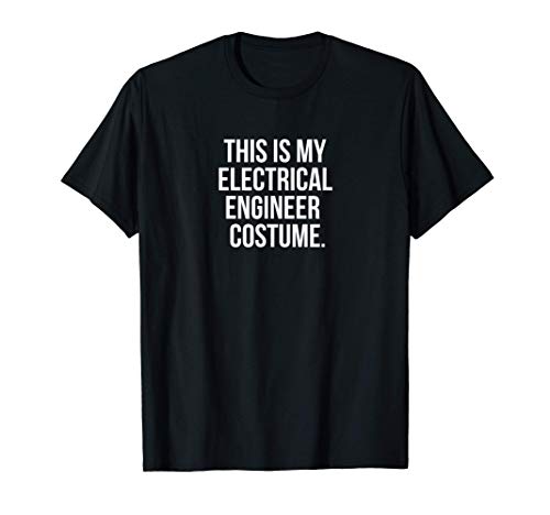 This Is My Electrical Engineer Costume Funny Halloween Camiseta