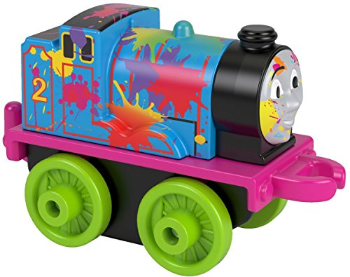 Thomas & Friends Minis - Neon Splatter Edward (motor de 4 cm) - (tren coleccionable en bolsa) #268