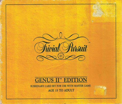 Trivial Pursuit - Genus II - Juego de cartas subsidiarias
